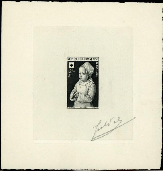 France_1951_Yvert_914-Scott_B264_black_a