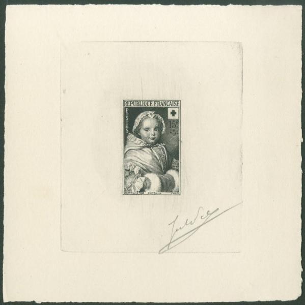 France_1951_Yvert_915-Scott_B265_black_d