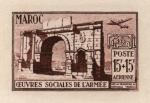 Morocco_1950_Yvert_PA80-Scott_CB41_brown_a_detail