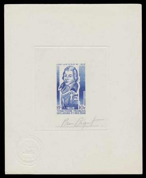 Afars_1973_Yvert_PA92-Scott_C85_blue
