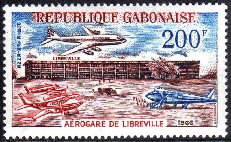 Gabon_1966_Yvert_PA51-Scott_C49