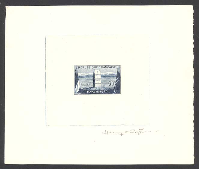 France_1952_Yvert_922-Scott_677_blue_b