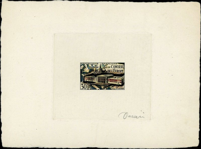 France_1952_Yvert_923-Scott_679_hand_multicolor