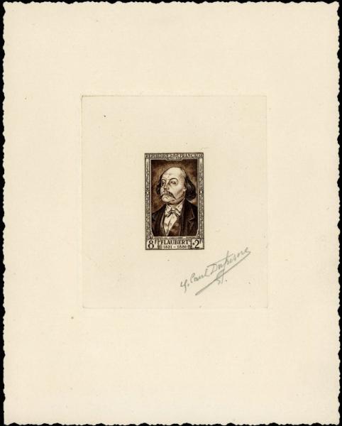 France_1952_Yvert_930-Scott_B267_dark-brown_a