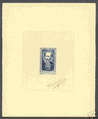 France_1952_Yvert_931-Scott_B268_blue
