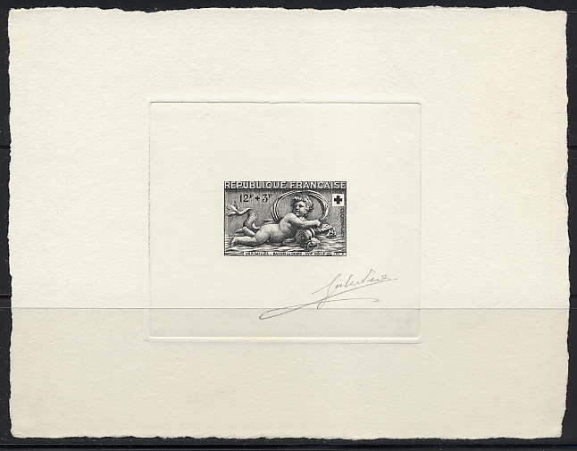 France_1952_Yvert_937-Scott_B273_black_b