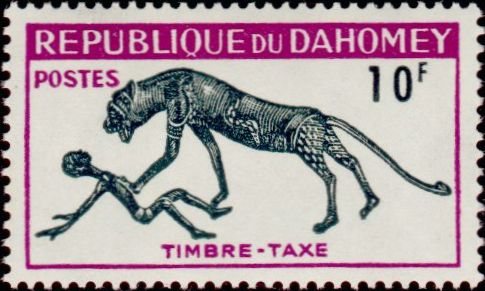 Dahomey_1963_Yvert_Taxe_35-Scott_J32