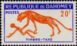 Dahomey_1963_Yvert_Taxe_36-Scott_J33