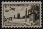 Morocco_1952_Yvert_PA90-Scott_CB44_unissued_Temara_US