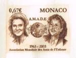 Monaco_2002_Yvert_2379a-Scott_2277_unadopted_taille-douce_67c_Grace_and_Caroline_etat_brown_ab_AP_detail