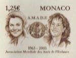 Monaco_2002_Yvert_2379b-Scott_2277_unadopted_taille-douce_1€25_Grace_and_Caroline_etat_brown_AP_ba_detail