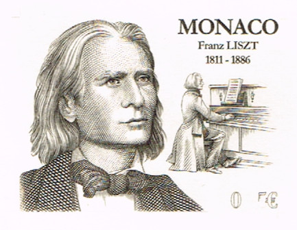 Monaco_2011_Yvert_2803-Scott_2652_unadopted_95c_Franz_Liszt_2eme_etat_black_ab_AP_detail