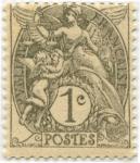 France_1900_Yvert_107-Scott_typo