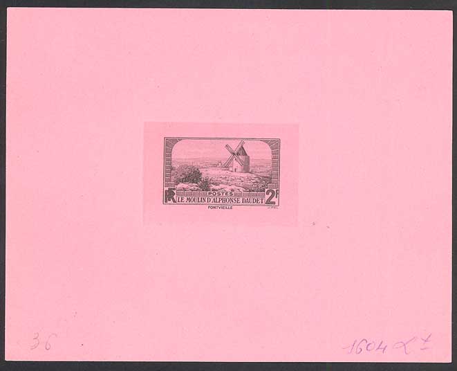 France_1936_Yvert_311-Scott_307_sepia_1604_Lx_on_pink_b