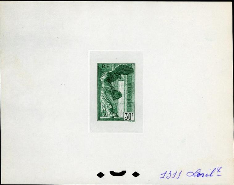 France_1937_Yvert_354-Scott_B66_green_1311_Lx