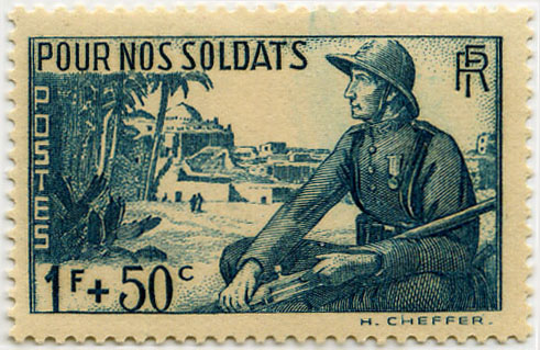 France_1940_Yvert_452-Scott_B95