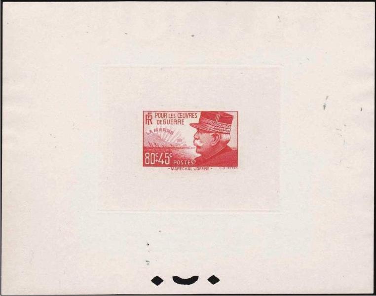 France_1940_Yvert_454-Scott_B97_red