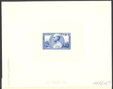 France_1940_Yvert_456-Scott_B99_blue_1115_Lx