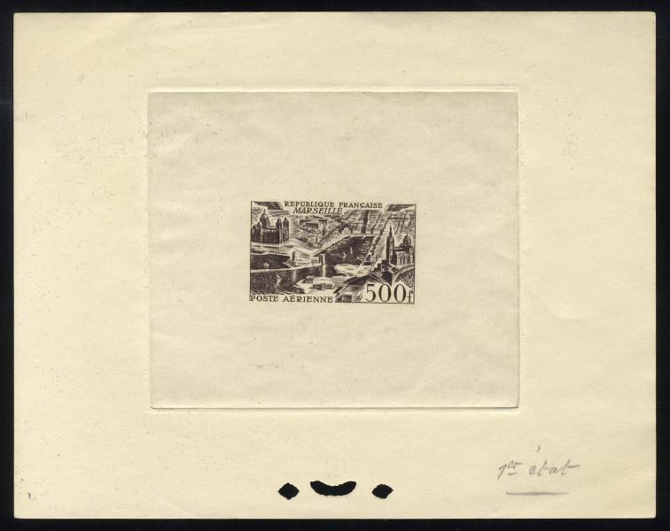 France_1949_Yvert_PA27-Scott_C26_sepia