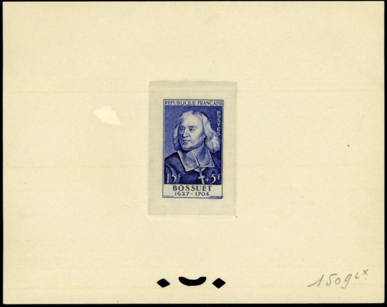 France_1954_Yvert_990-Scott_B286_violet_1509_Lx