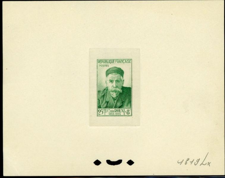 France_1954_Yvert_993-Scott_B289_green_1319_Lx
