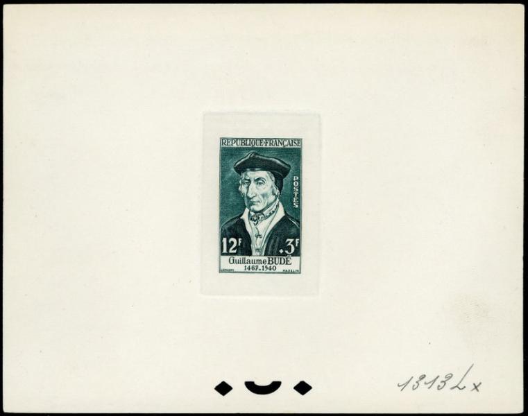 France_1956_Yvert_1066-Scott_B303_green_1313_Lx
