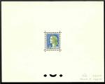 France_1960_Yvert_1263-Scott_968_tete_green_333_Lc_fond_blue_134_Lc_typo