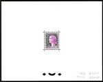 France_1960_Yvert_1263-Scott_968_tete_lilac_534_Lx_fond_green_325_Lx_typo