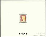 France_1960_Yvert_1263-Scott_968_tete_orange_225_Lx_fond_red_454_Lx_typo_b