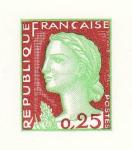 France_1960_Yvert_1263-Scott_968_valeur_brown_BR_5_centre_geen_VT_7_typo_detail