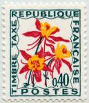 France_1971_Yvert_Taxe_100-Scott_typo