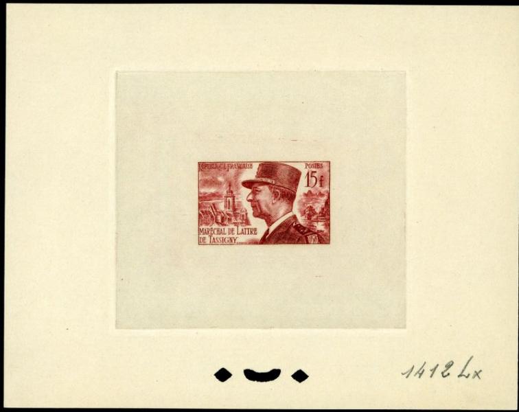 France_1952_Yvert_920-Scott_675_red_1412_Lx
