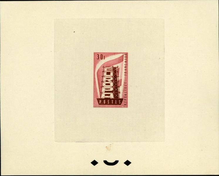 France_1956_Yvert_1077-Scott_806_lilac_b