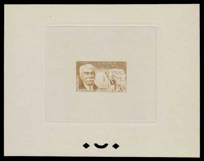 France_1956_Yvert_1088-Scott_817_olive-brown_b