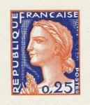 France_1960_Yvert_1263-Scott_968_tete_brown_706_Lc_fond_blue_122_Lx_typo_c_detail