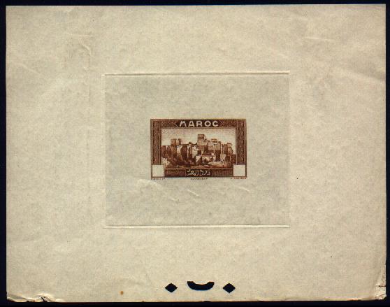 Morocco_1933_Yvert_144-Scott_141_etat_brown