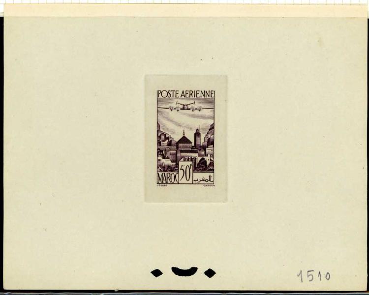 Morocco_1947_Yvert_PA62-Scott_C36_violet_1510