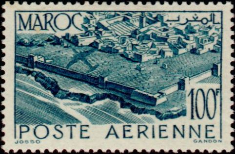 Morocco_1947_Yvert_PA63-Scott_C37
