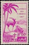 Morocco_1947_Yvert_244-Scott_212