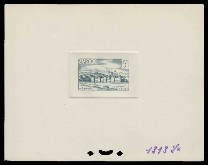 Morocco_1947_Yvert_257A-Scott_245_green_1313_Lx
