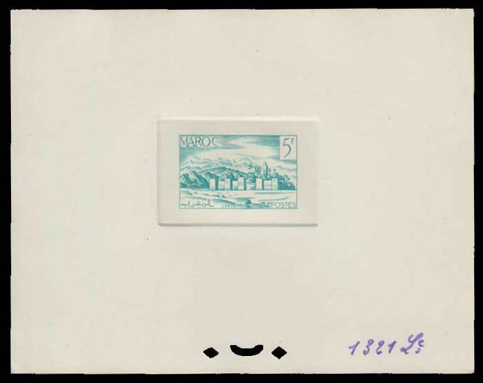 Morocco_1947_Yvert_257A-Scott_245_green_1321_Lc_a