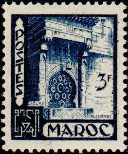 Morocco_1949_Yvert_281-Scott_252