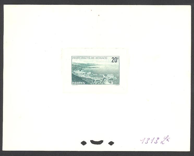 Monaco_1943_Yvert_263-Scott_175A_green_1313_Lx