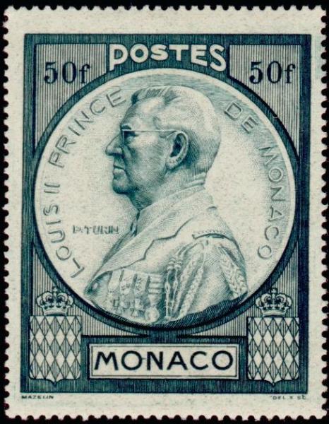 Monaco_1946_Yvert_285-Scott_196