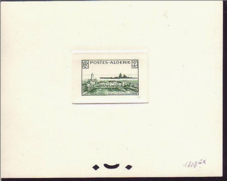 Algeria_1949_Yvert_273-Scott_B55_green_1312_Lx