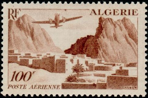 Algeria_1949_Yvert_PA10-Scott_C9