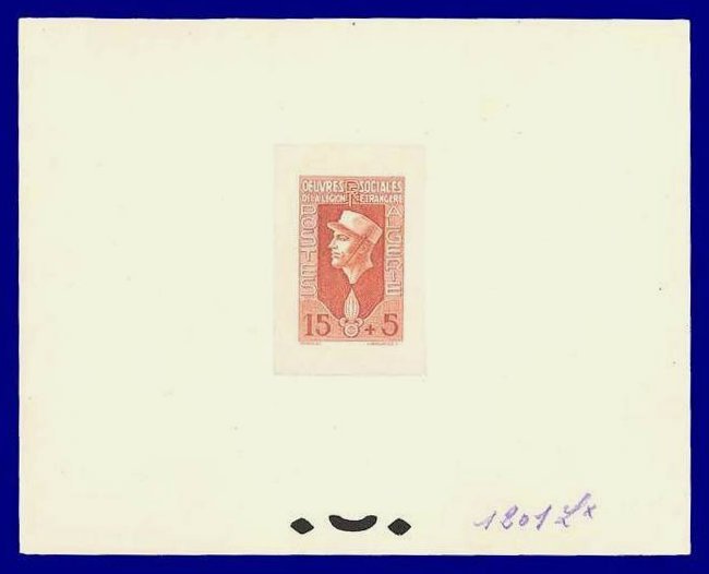 Algeria_1950_Yvert_283-Scott_B59_orange_1201_Lx