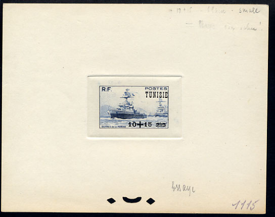 Tunisia_1947_Yvert_312b-Scott_B97_unadopted_black_overprint_blue_1115