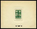 Tunisia_1952_Yvert_358b-Scott_B120_unadopted_overprint_Military_Medal_green_1319_Lx_CP