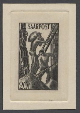 Saar_1948_Yvert_242-Scott_199_black